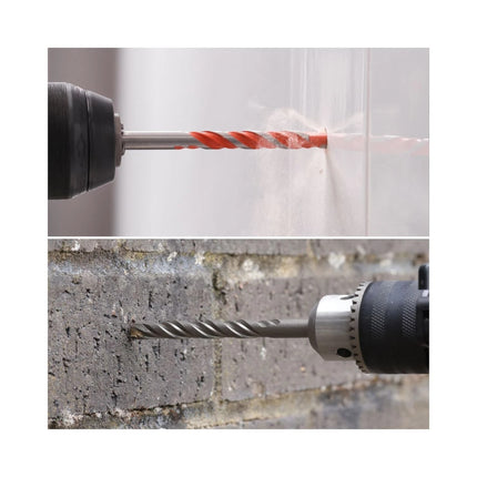 WellCut Juego de brocas y destornilladores de 51 piezas de acero HSS, con portapuntas magnético y estuche portátil ( WC-DB51U )