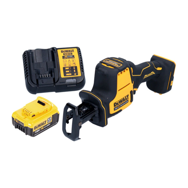 Sega alternativa a batteria DeWalt DCS 369 M1 Sega alternativa a batteria 18 V senza spazzole + 1x batteria 4,0 Ah + caricabatterie