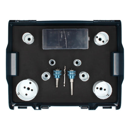 Set di seghe a tazza Bosch BIM Progressor per impianti sanitari, 11 pezzi ( 2608594271 ) 22 / 25 / 30 / 35 / 40 / 51 / 68 / 83 mm