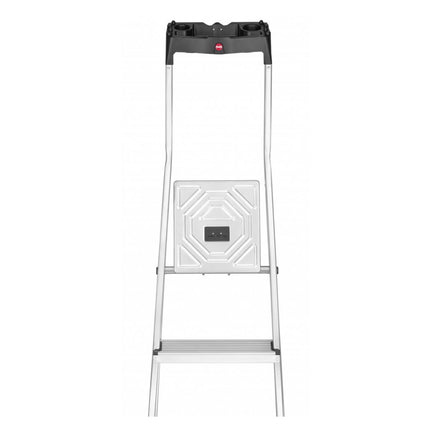 Hailo L60 StandardLine escalera de seguridad aluminio 4 peldaños 146 cm 150 kg (8160-407)