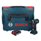 Bosch GSB 18V-60 C Professional Cordless Combi Drill 60 Nm 18V Brushless + 1x 2.0 Ah Battery + L-Boxx Case - without charger