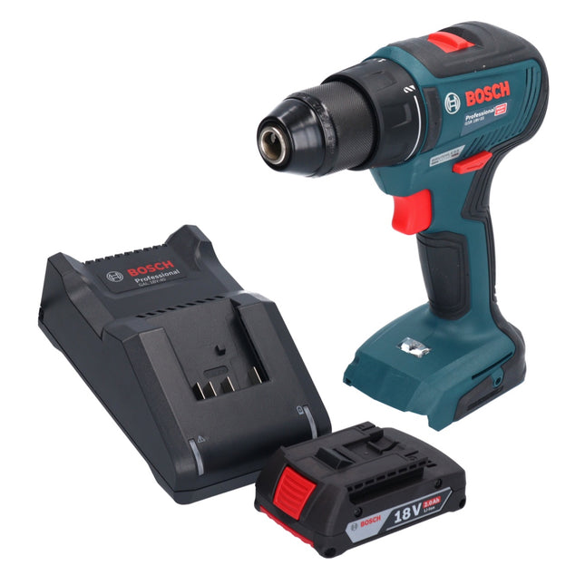 Bosch GSR 18V-55 Professional cordless drill driver 18 V 55 Nm brushless + 1x rechargeable battery 2.0 Ah + charger