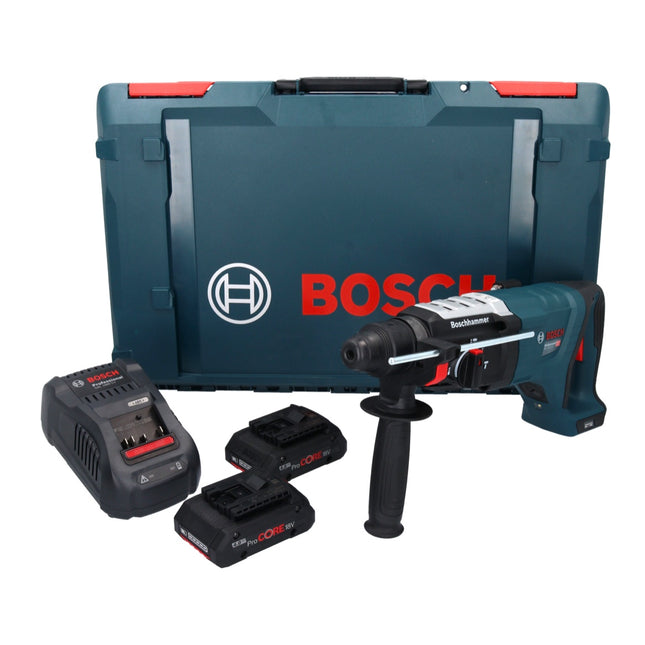 Bosch GBH 18V-28 DC Professional cordless rotary hammer 18 V 3.4 J SDS Plus Brushless + 2x ProCORE battery 4.0 Ah + charger + XL-Boxx