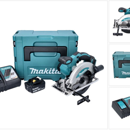 Makita DSS 610 RM1J Cordless Circular Saw 18 V 165 mm + 1x battery 4.0 Ah + charger + Makpac