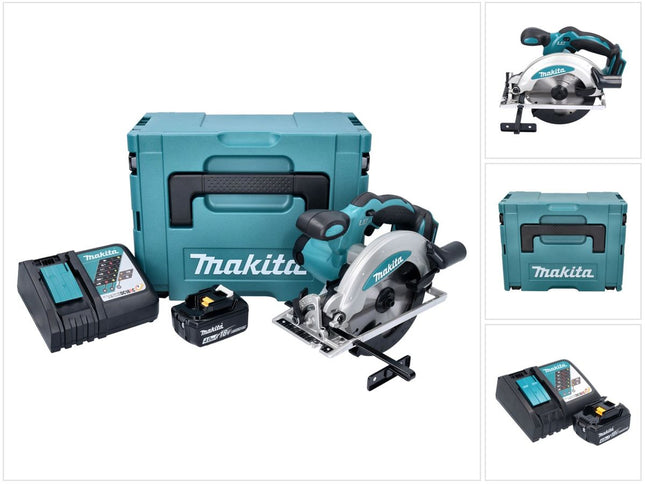 Makita DSS 610 RM1J Cordless Circular Saw 18 V 165 mm + 1x battery 4.0 Ah + charger + Makpac