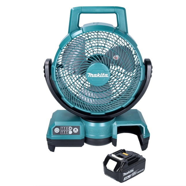 Ventilatore a batteria Makita DCF203F1 14,4V - 18V + 1x batteria 3,0 Ah - senza caricabatterie