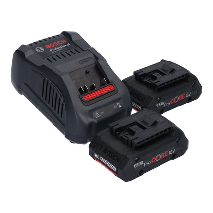 Bosch GSB 18V-60 C Professional Cordless Combi Drill 60 Nm 18V Brushless + 2x ProCORE 4.0 Ah Batteries + Charger + L-Boxx Case  (06019G2107)