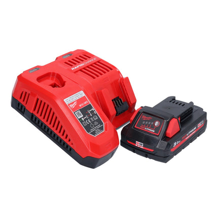 Milwaukee M18 FSAGV115XPDB-301 Meuleuse d'angle sans fil 115 mm 18V Brushless + 1x Batterie 3,0 Ah + Chargeur