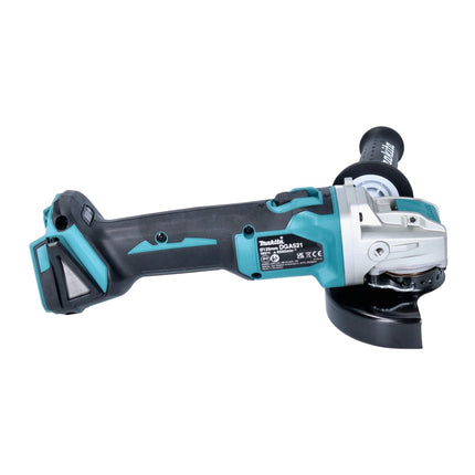 Makita DGA 521 RF1X1 cordless angle grinder 18 V 125 mm X-LOCK Brushless + 1x rechargeable battery 3.0 Ah + charger
