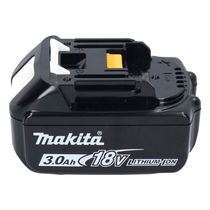 Makita DGA 521 F1X1J Amoladora angular sin cable 18 V 125 mm X-LOCK Brushless + 1x batería recargable 3,0 Ah + Makpac - sin cargador