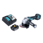Makita DGA 513 RF1 Meuleuse d'angle sans fil 18 V 125 mm Brushless + 1x batterie 3,0 Ah + chargeur