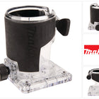 Makita Kantenfräsenmodul 6 / 8 mm für Multifunktionsfräsen DRT50/RT0700C ( 199089-4 ) transparent