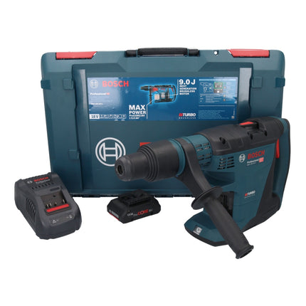 Bosch GBH 18V-40 C Professional Akku Bohrhammer 18 V 9,0 J SDS max BITURBO Brushless + 1x ProCORE Akku 4,0 Ah + Ladegerät + XL-BOXX