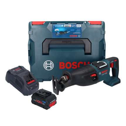 Bosch GSA 18V-28 cordless reciprocating saw 18 V BITURBO Brushless + 1x ProCORE battery 8.0 Ah + charger + L-Boxx