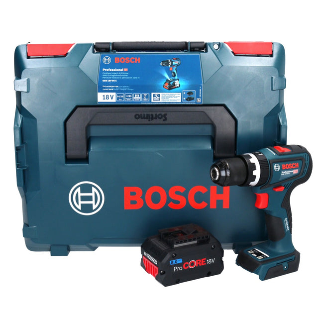 Bosch GSB 18V-90 C Professional cordless impact drill 18 V 64 Nm brushless + 1x ProCORE rechargeable battery 8.0 Ah + L-Boxx - without charger