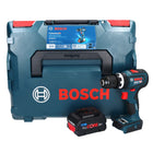 Bosch GSB 18V-90 C Taladradora profesional de percusión sin cable 18 V 64 Nm sin escobillas + 1x acumulador ProCORE 8,0 Ah + L-Boxx - sin cargador