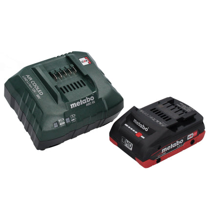 Metabo SSW 18 LTX 800 BL Atornillador de impacto a batería 18 V 800 Nm 1/2" sin escobillas + 1 batería de 4,0 Ah + cargador + metaBOX