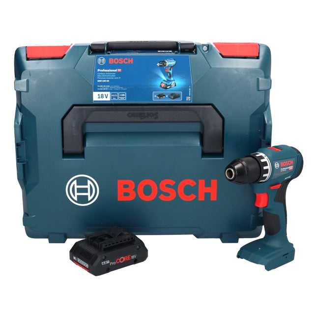 Taladradora atornilladora a batería Bosch GSR 18V-45 18 V 45 Nm sin escobillas + 1x acumulador ProCORE 4,0 Ah + L-Boxx - sin cargador