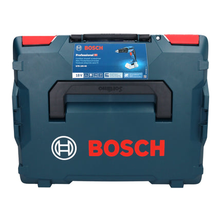 Bosch GTB 18V-45 atornillador en seco sin cable 18 V 32 Nm sin escobillas + 2x acumulador 5,0 Ah + cargador + L-Boxx