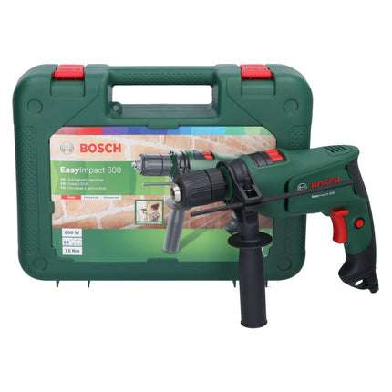 Bosch EasyImpact 600 Perceuse à percussion 600W 15Nm + Coffret (0603133020)