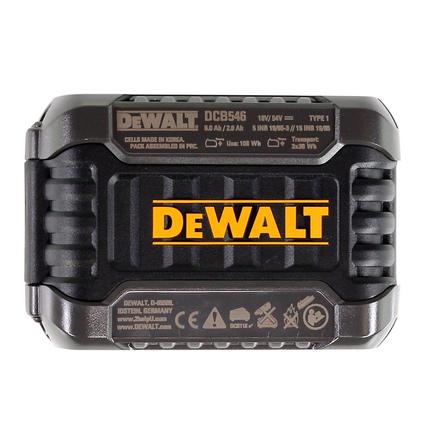 DeWalt DCB118T3XR FLEXVOLT Chargeur + 3x DCB546 Batteries 6,0 Ah