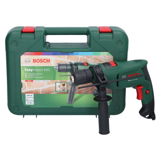 Bosch EasyImpact 600 Impact drill 600 watt 15Nm + Case (0603133000)