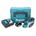 Makita DKP 180 RT1J cepillo sin cable 18 V 82 mm + 1x batería recargable 5,0 Ah + cargador + Makpac
