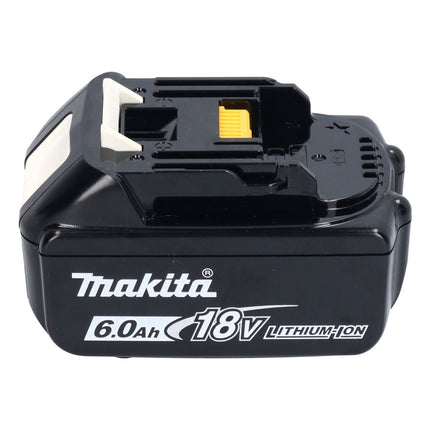 Utensile multifunzione a batteria Makita DTM 52 G1JX4 18 V Starlock Max Brushless + 1x batteria ricaricabile 6,0 Ah + set di accessori + Makpac - senza caricabatterie