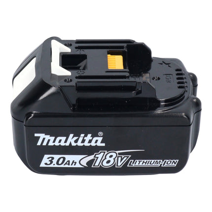 Makita DBO 480 F1J Levigatrice orbitale a batteria 18 V 112 x 102 mm + 1x batteria ricaricabile 3,0 Ah + Makpac - senza caricabatteria