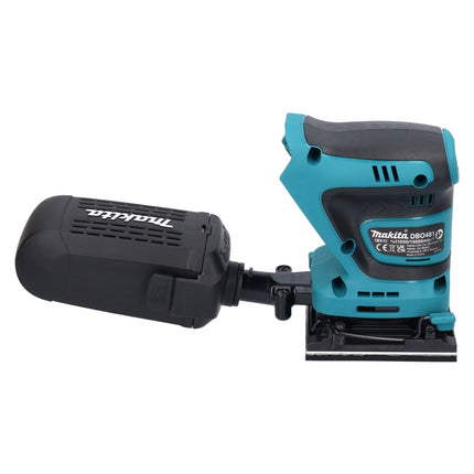 Makita DBO 481 RF1 Akku Schwingschleifer 18 V 112 x 102 mm + 1x Akku 3,0 Ah + Ladegerät