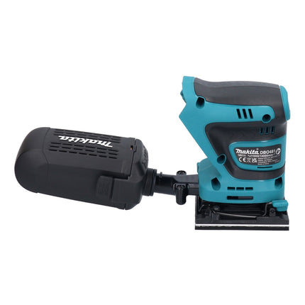 Makita DBO 481 RM1 cordless orbital sander 18 V 112 x 102 mm + 1x rechargeable battery 4.0 Ah + charger