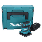 Makita DBO 480 ZJ cordless orbital sander 18 V 112 x 102 mm + Makpac - without battery, without charger