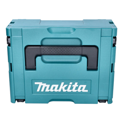 Makita DBO 481 RTJ cordless orbital sander 18 V 112 x 102 mm + 2x rechargeable battery 5.0 Ah + charger + Makpac