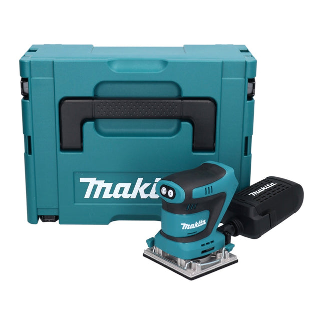 Makita DBO482ZJ Lijadora vibratoria sin cable 112x102mm 18V + caja Makpac - sin batería, sin cargador