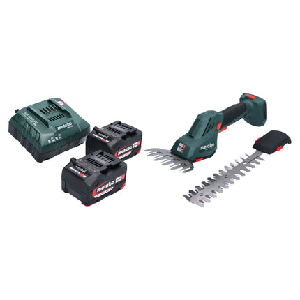 Metabo SGS 18 LTX Q cordless grass and shrub shears 18 V + 2x battery 4.0 Ah + charger