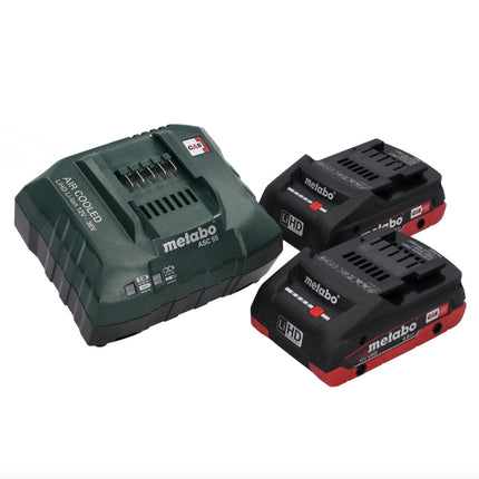 Metabo SSW 18 LT 300 BL Visseuse à choc sans fil 18 V 300 Nm Brushless + 2x batterie 4,0 Ah + chargeur + metaBOX
