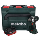 Metabo SSW 18 LT 300 BL cordless impact wrench 18 V 300 Nm brushless + 1x rechargeable battery 8.0 Ah + metaBOX - without charger