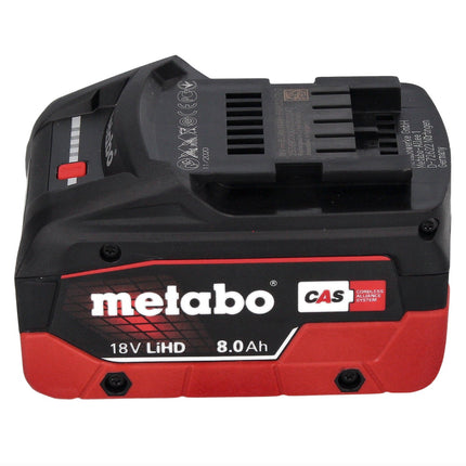 Metabo SSW 18 LT 300 BL cordless impact wrench 18 V 300 Nm brushless + 1x rechargeable battery 8.0 Ah + metaBOX - without charger