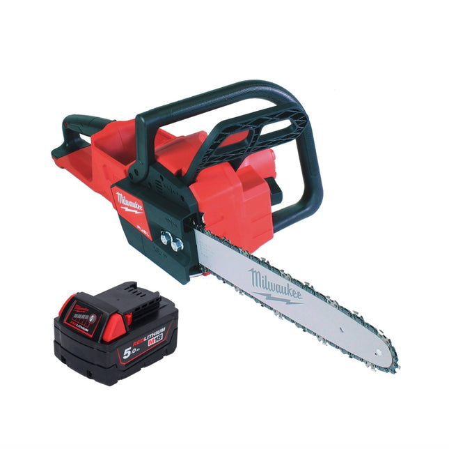 Milwaukee M18 FCHS35-501 Tronçonneuse sans fil 18 V 35 cm 12,4 m/s + 1x batterie 5,0 Ah - sans chargeur
