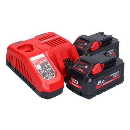 Milwaukee M18 FCHS35-802 Cordless chainsaw 18 V 35 cm 12.4 m/s + 2x battery 8.0 Ah + charger