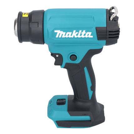Makita DHG 181 RFJ Pistolet air chaud sans fil 18 V 150 - 550C + 2x batterie rechargeable 3,0 Ah + chargeur + Makpac