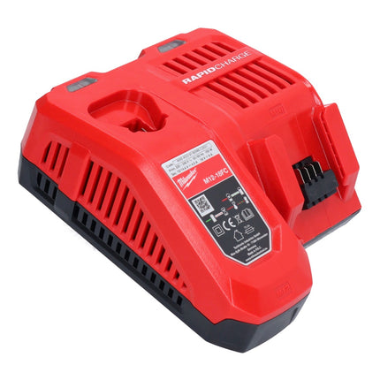 Milwaukee M18 NRG-554 Battery Starter Set High Output 18 V + 4x battery 5.5 Ah ( 4x 4932464712 ) + M12-18 FC charger ( 4932451079 )