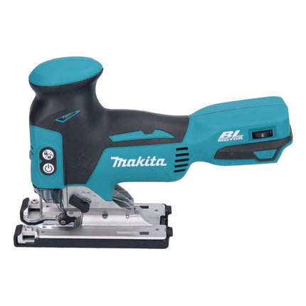 Makita DJV 181 RF1J Seghetto alternativo a batteria 18 V Brushless + 1x batteria 3,0 Ah + caricabatterie + set di 5 pezzi di lame per sutura + Makpac