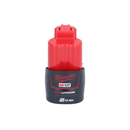 Milwaukee M12 FIR38-201 cordless ratchet 12 V 75 Nm 3/8" 1/4" + 1x rechargeable battery 2.0 Ah - without charger