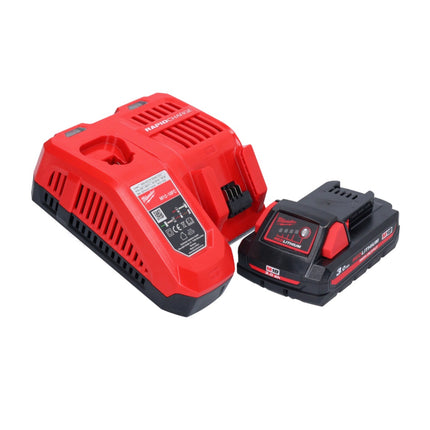 Milwaukee M18 FH-301 cordless hammer drill 18 V 2.5 J SDS plus Brushless + 1x rechargeable battery 3.0 Ah + charger
