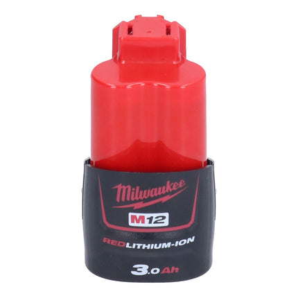 Milwaukee M12 FDGA-301 Straight grinder angled 12 V 6 / 8 mm brushless + 1x battery 3.0 Ah - without charger
