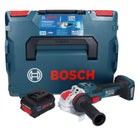 Bosch GWX 18V-15 SC Amoladora angular profesional sin cable 18 V 125 mm BITURBO X-LOCK + 1x acumulador ProCORE 8,0 Ah + L-BOXX - sin cargador