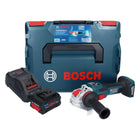 Bosch GWX 18V-15 SC Amoladora angular profesional sin cable 18 V 125 mm BITURBO X-LOCK + 1x acumulador ProCORE 8,0 Ah + cargador + L-BOXX