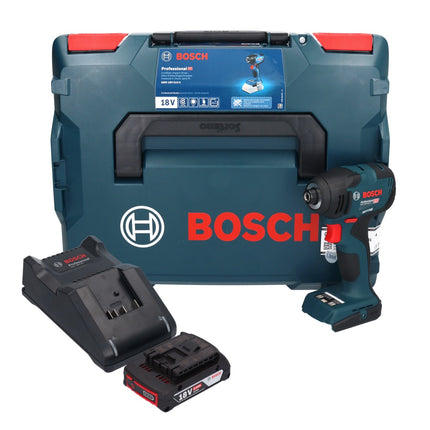 Bosch GDR 18V-210 C Professional Akku Drehschlagschrauber 18 V 210 Nm 1/4" + 1x Akku 2,0 Ah + Ladegerät + L-BOXX - Toolbrothers