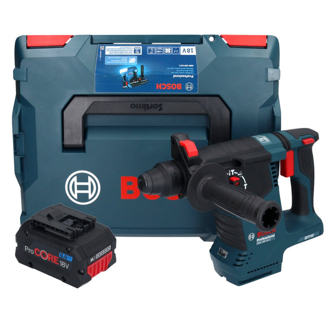 Bosch GBH 18V-24 C Professional cordless rotary hammer 18 V 2.4 J Brushless SDS plus + 1x ProCORE rechargeable battery 8.0 Ah + L-BOXX - without charger